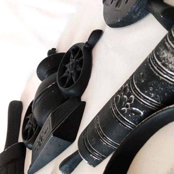 Midwest cast metal Vintage kitchen wall decor plaques - Picture 14 of 14